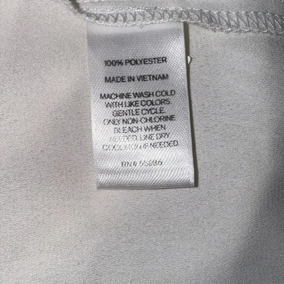 White Lace Detail Blouse - Picture 4 of 4